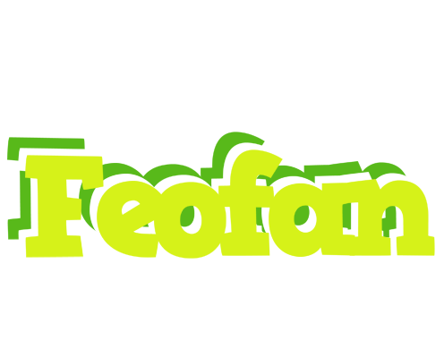 Feofan citrus logo