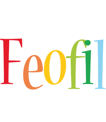 Feofil birthday logo
