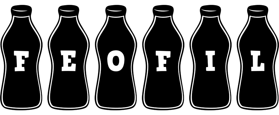 Feofil bottle logo