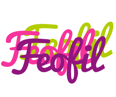 Feofil flowers logo