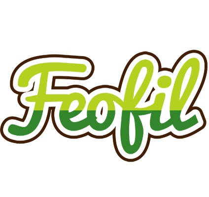 Feofil golfing logo