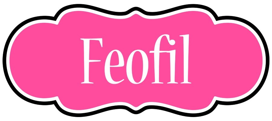 Feofil invitation logo