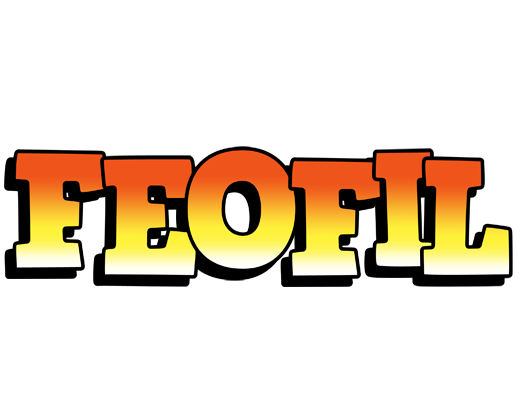 Feofil sunset logo