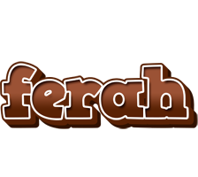 Ferah brownie logo