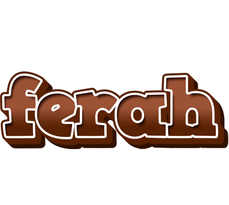 Ferah brownie logo