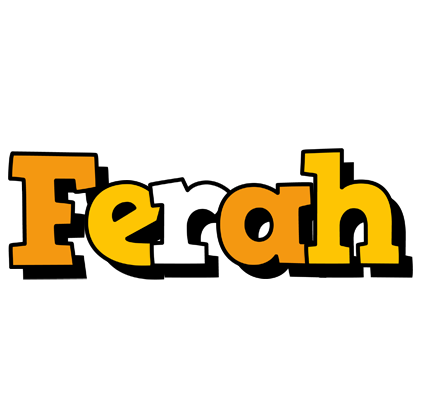 Ferah cartoon logo