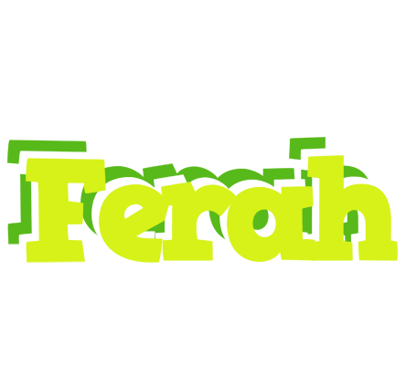 Ferah citrus logo
