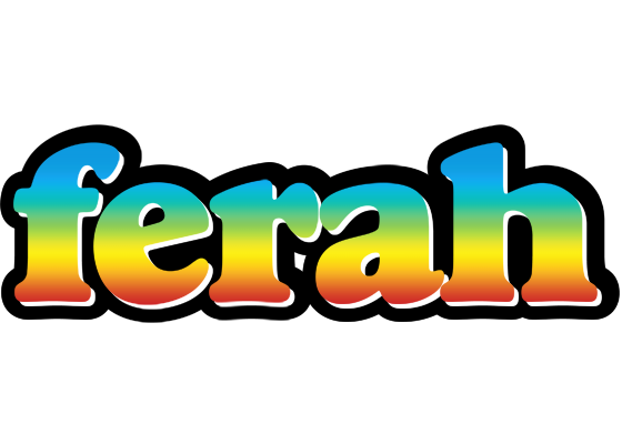 Ferah color logo