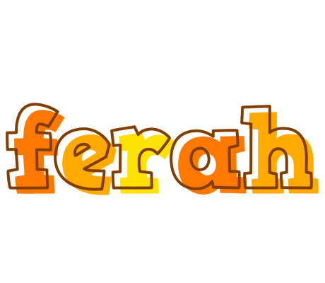 Ferah desert logo