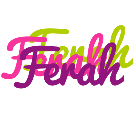 Ferah flowers logo