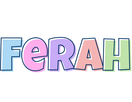 Ferah pastel logo