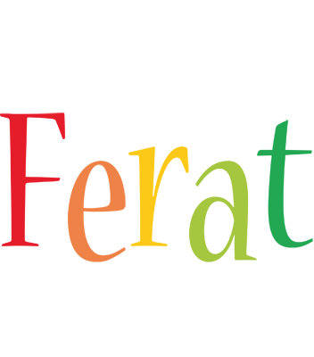 Ferat birthday logo