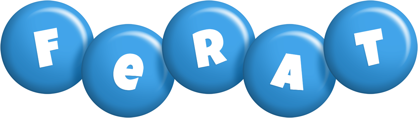 Ferat candy-blue logo