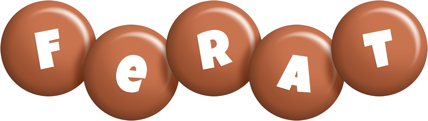 Ferat candy-brown logo