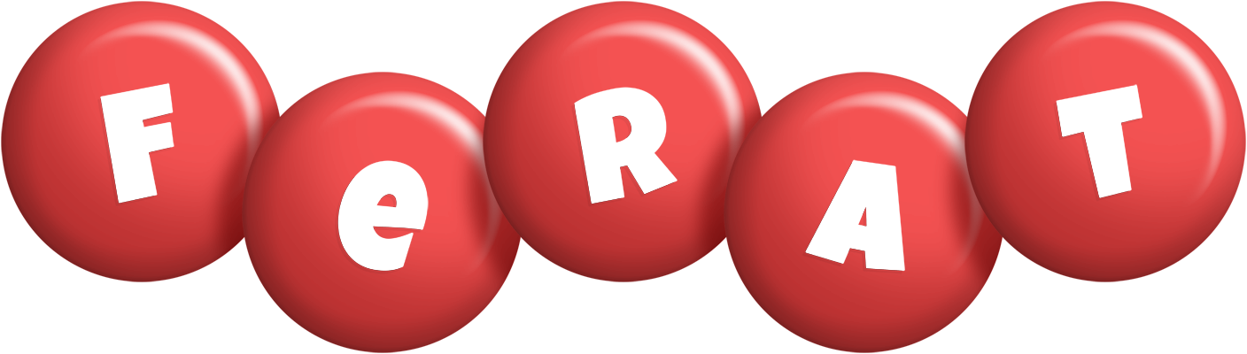 Ferat candy-red logo