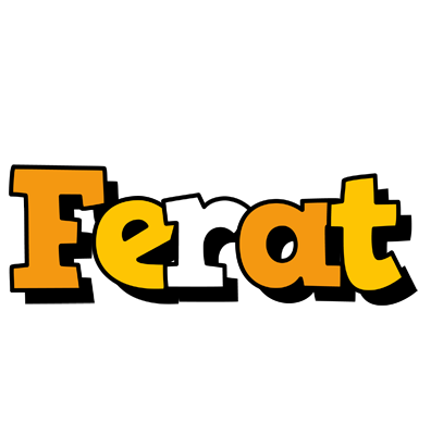 Ferat cartoon logo
