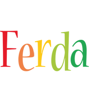 Ferda birthday logo