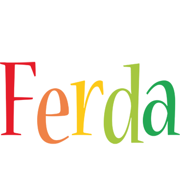 Ferda birthday logo