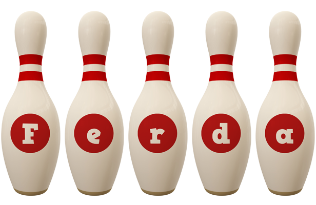 Ferda bowling-pin logo