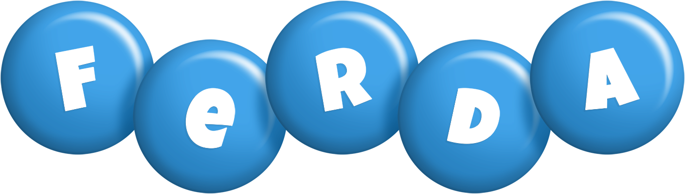 Ferda candy-blue logo
