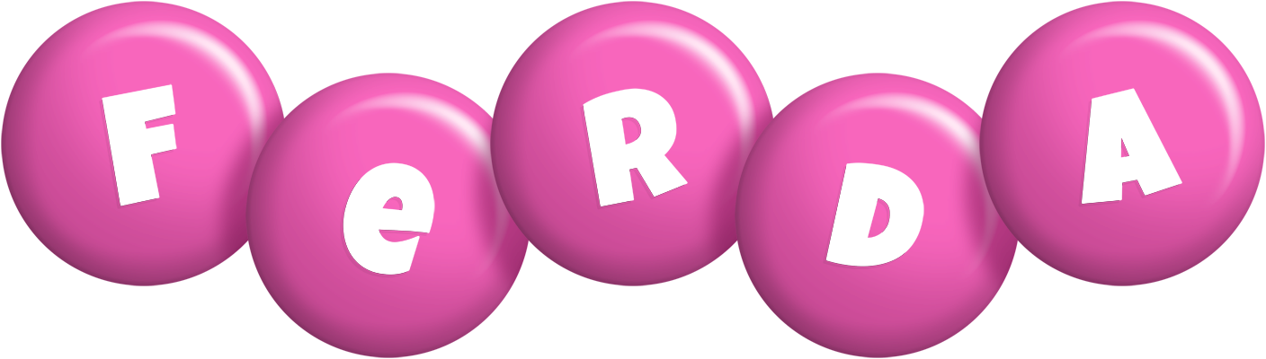 Ferda candy-pink logo
