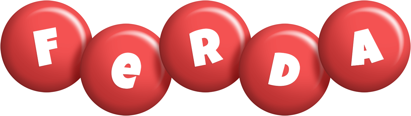 Ferda candy-red logo