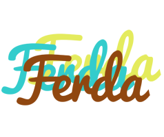 Ferda cupcake logo