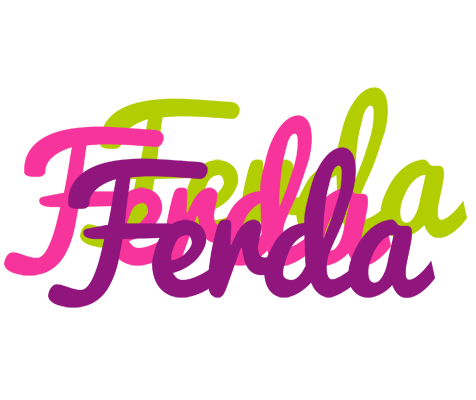 Ferda flowers logo
