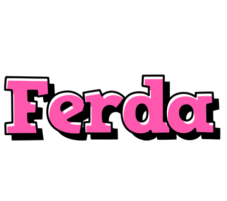 Ferda girlish logo