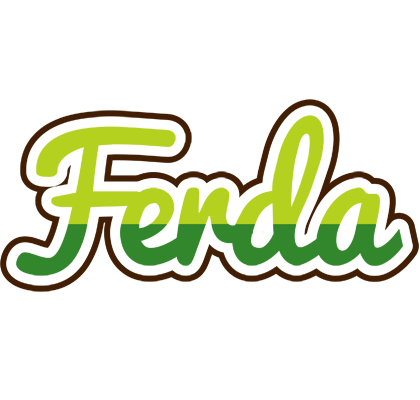 Ferda golfing logo