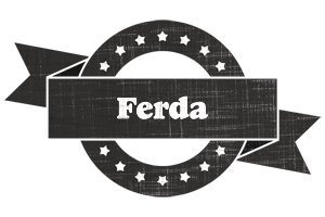 Ferda grunge logo