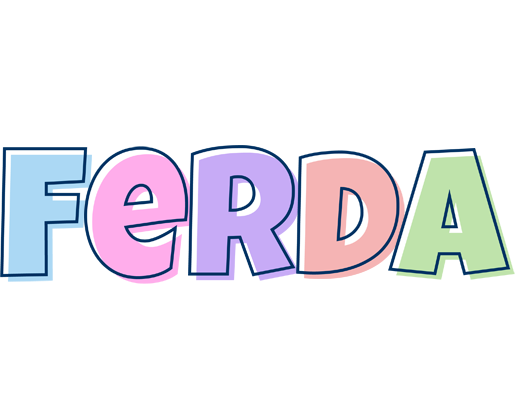 Ferda pastel logo