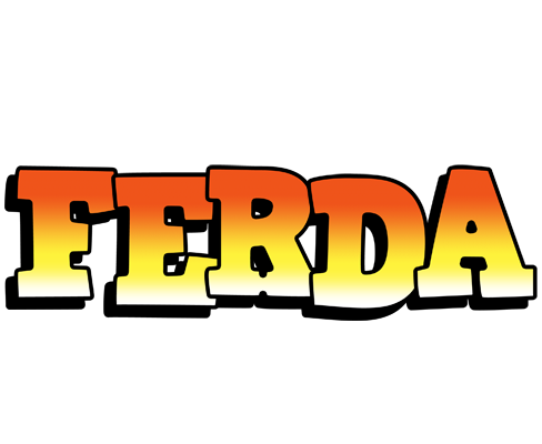 Ferda sunset logo