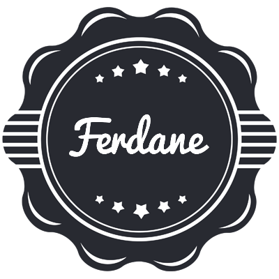 Ferdane badge logo