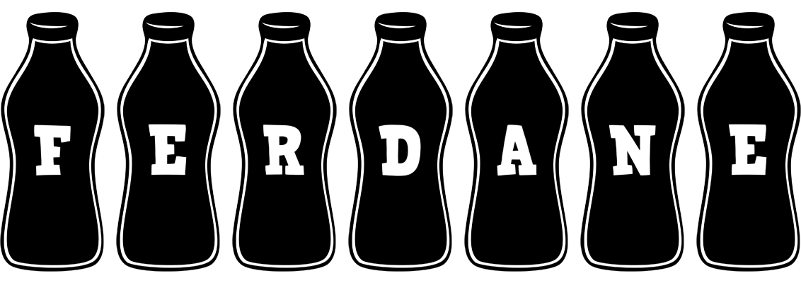 Ferdane bottle logo