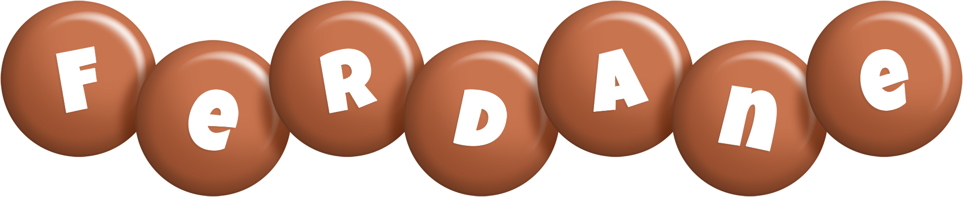Ferdane candy-brown logo