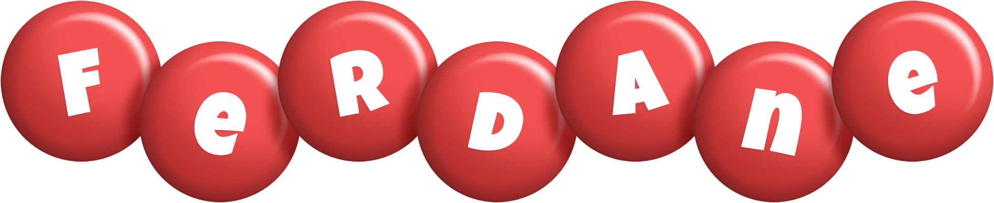 Ferdane candy-red logo