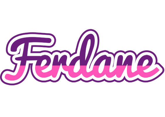 Ferdane cheerful logo