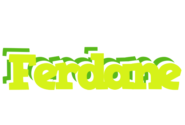 Ferdane citrus logo