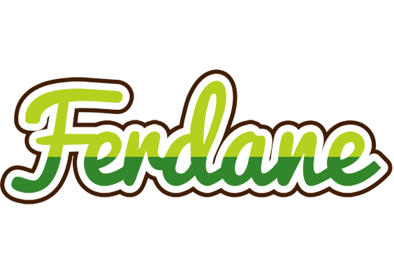 Ferdane golfing logo