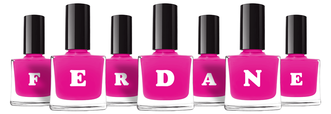 Ferdane nails logo