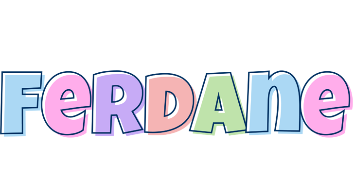 Ferdane pastel logo