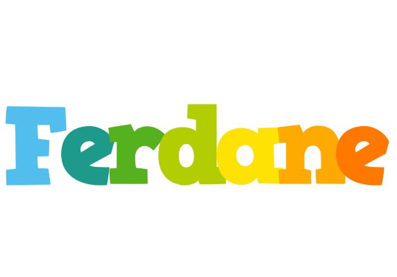 Ferdane rainbows logo