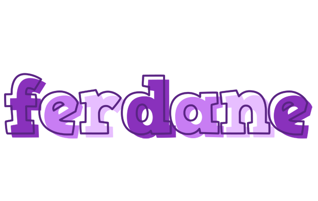 Ferdane sensual logo
