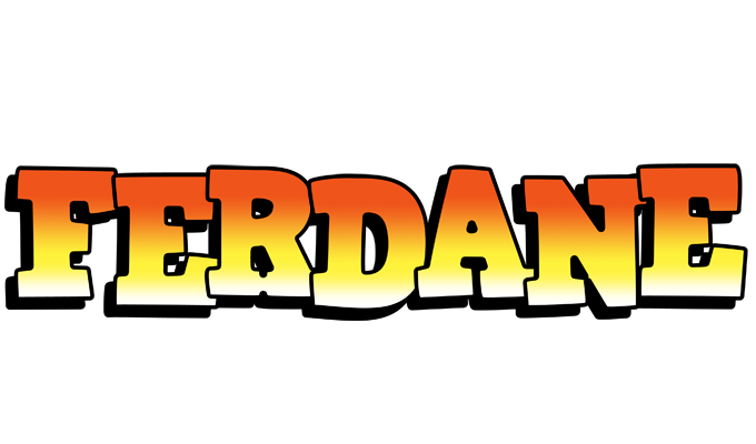 Ferdane sunset logo