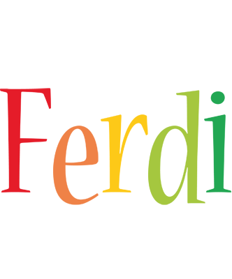 Ferdi birthday logo