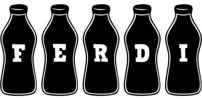 Ferdi bottle logo