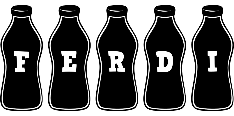 Ferdi bottle logo