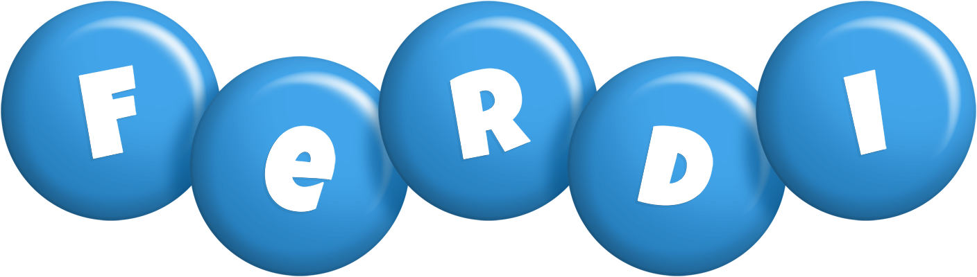 Ferdi candy-blue logo