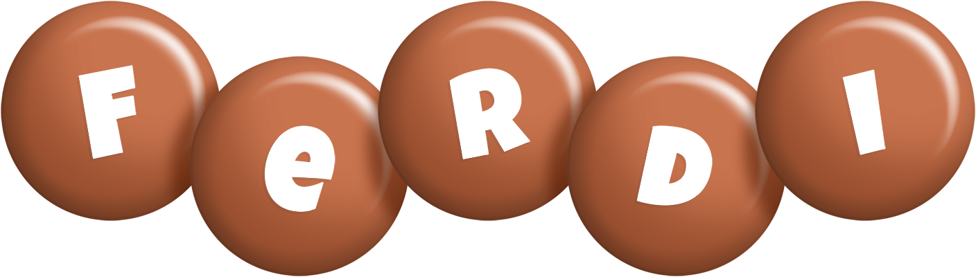Ferdi candy-brown logo